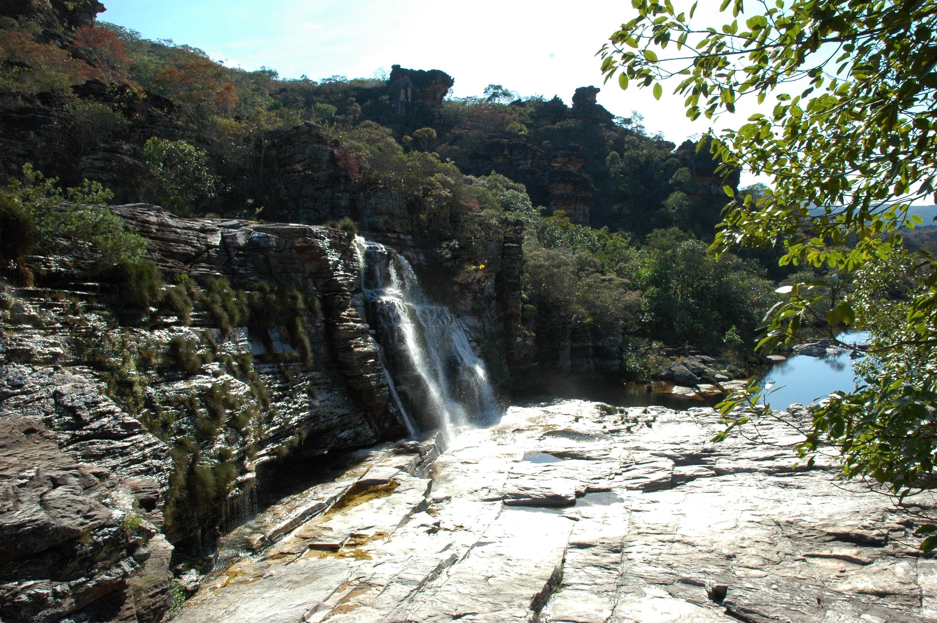 Cachoeira Sempre Viva-rio preto