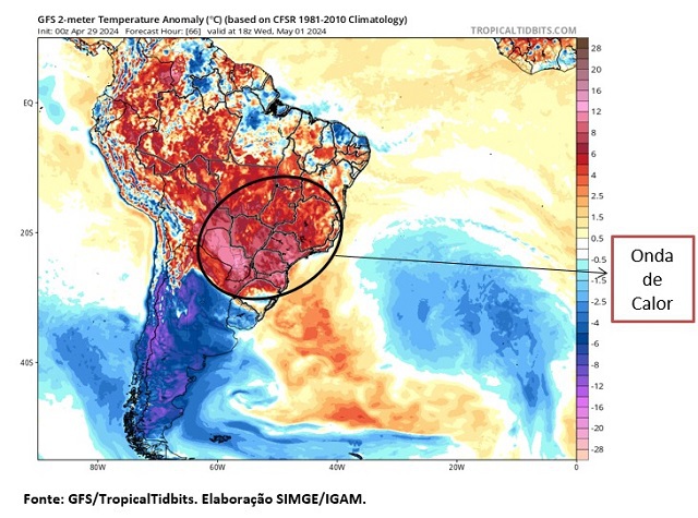 Onda de Calor Matéria