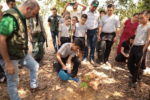 IEF realizou a abertura oficial da Semana no Parque Serra Verde, com uma Trilha Ecológica e a participação de autoridades, instituições parceiras e estudantes do Colégio Tiradentes